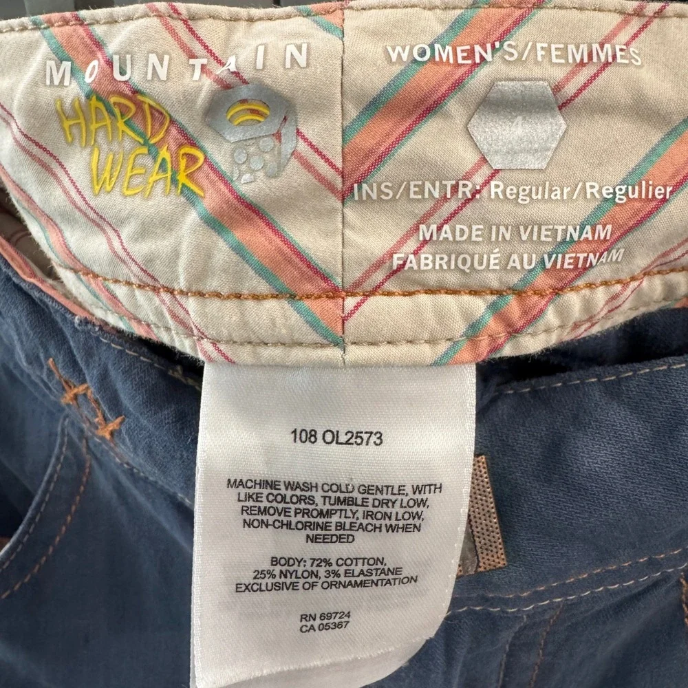 Mountain Hardwear Blue Cargo Pants - Picture 3 of 10